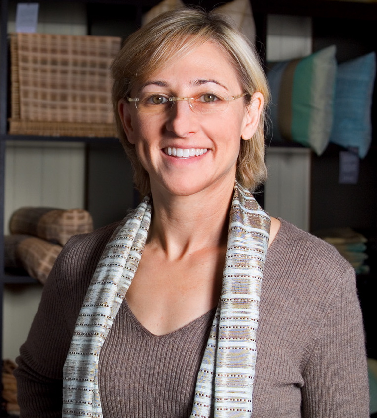 Picture of a businesswoman smiling at the camera