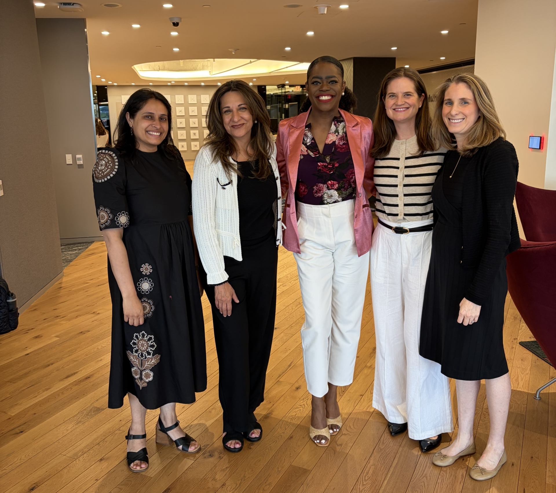 Picture of a group of women smiling